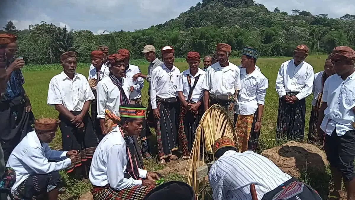 Masyarakat Adat Gendang Mawe Manggarai Barat NTT Sukses Menggelar Upacara Adat Penti Weki Peso Beo Masyarakat Adat Gendang Mawe Manggarai Barat NTT Sukses Menggelar Upacara Adat Penti Weki Peso Beo