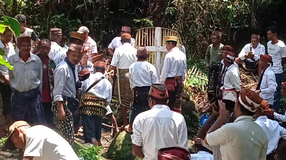 Masyarakat Adat Gendang Mawe Manggarai Barat NTT Sukses Menggelar Upacara Adat Penti Weki Peso Beo Masyarakat Adat Gendang Mawe Manggarai Barat NTT Sukses Menggelar Upacara Adat Penti Weki Peso Beo