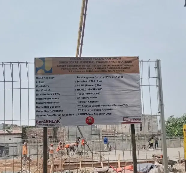 Pengecoran Fasilitas SPPG di SMKN 2 Kabupaten Tangerang Jadi Sorotan, Fungsi Pengawas Disoal Pengecoran Fasilitas SPPG di SMKN 2 Kabupaten Tangerang Jadi Sorotan, Fungsi Pengawas Disoal