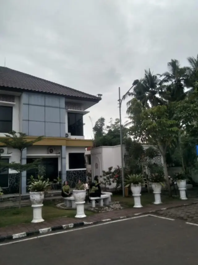 ‎Bikin Heboh, Seekor Kera Tiba Tiba Muncul di Kantor Kecamatan Mauk