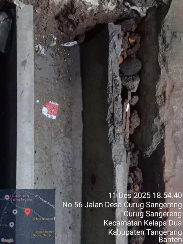 Diduga Menyimpang dari Spesifikasi Teknis, Proyek Pemeliharaan U-Ditch di Curug Sangereng Disorot