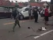Tabrakan Avanza dan Truk di Depan Pasar Grantung, Satu Orang Tewas Tabrakan Avanza dan Truk di Depan Pasar Grantung, Satu Orang Tewas