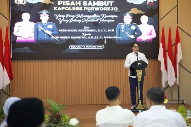 Wabup Purworejo Hadiri Pisah Sambut Kapolres, Apresiasi Dedikasi AKBP Andry Agustiano Wabup Purworejo Hadiri Pisah Sambut Kapolres, Apresiasi Dedikasi AKBP Andry Agustiano