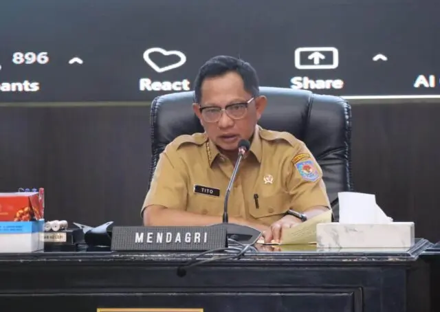 Mendagri Fokuskan Pengendalian Komoditas Pangan untuk Jaga Inflasi