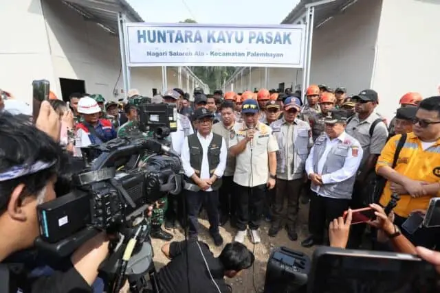 Capai 24 Persen, Progres Pembangunan Huntara di Aceh, Sumut, dan Sumbar Terus Dipercepat Capai 24 Persen, Progres Pembangunan Huntara di Aceh, Sumut, dan Sumbar Terus Dipercepat