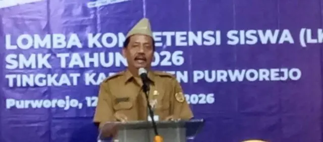 LKS SMK Purworejo 2026 Resmi Dibuka, MKKS Targetkan Tiga Mata Lomba Tembus Nasional LKS SMK Purworejo 2026 Resmi Dibuka, MKKS Targetkan Tiga Mata Lomba Tembus Nasional