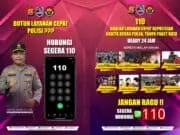 Polda Banten Ajak Masyarakat Manfaatkan Layanan Call Center 110 dan Super App Polri untuk Pelaporan Mudah dan Cepat Polda Banten Ajak Masyarakat Manfaatkan Layanan Call Center 110 dan Super App Polri untuk Pelaporan Mudah dan Cepat