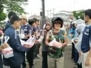 SMP Negeri 4 Purworejo Bagikan 600 Paket Takjil, Hibur Warga dengan Pentas Seni Saat Ngabuburit