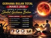 Fenomena Blood Moon Awal Maret 2026, Bisa Diamati dari Indonesia Fenomena Blood Moon Awal Maret 2026, Bisa Diamati dari Indonesia