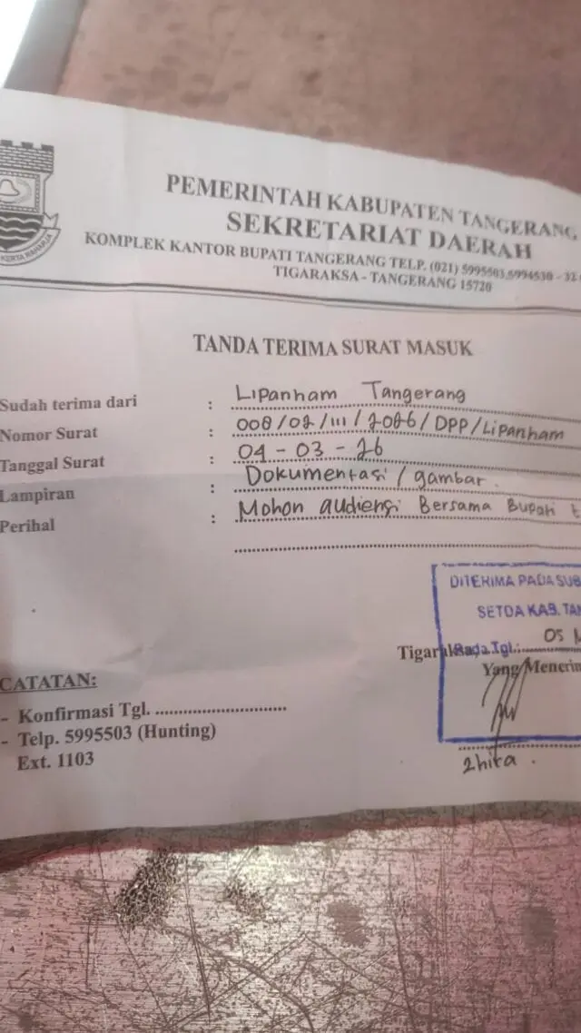 Abaikan SE Bupati, THM Gading Serpong Diduga Tetap Beroperasi Saat Ramadan LipanHam Surati Bupati Abaikan SE Bupati, THM Gading Serpong Diduga Tetap Beroperasi Saat Ramadan LipanHam Surati Bupati