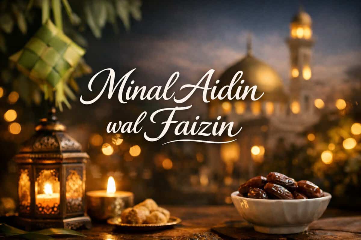 Kata Kata Minal Aidin Wal Faizin 2026 dan Cara Menyampaikannya - PELITA.CO
