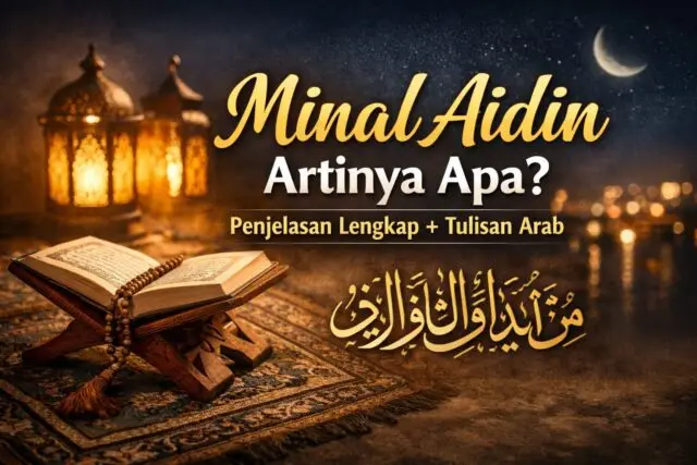 Minal Aidin Artinya Apa Minal Aidin Artinya Apa Banyak yang Salah Paham, Ini Penjelasan Lengkapnya