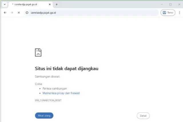 Coretax DJP Sulit Diakses, Wajib Pajak Keluhkan Jelang Batas Lapor SPT Badan