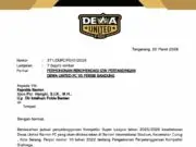 Laga Dewa United FC vs Persib Bandung Digelar Tanpa Penonton, Polda Banten Siapkan Pengamanan Maksimal