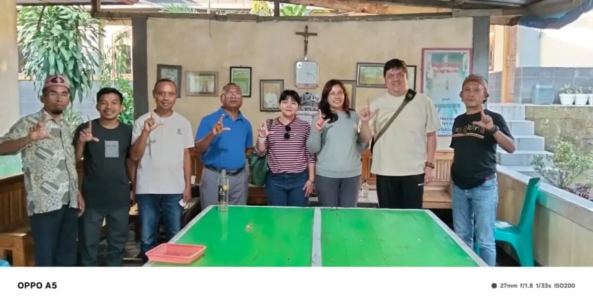 Guru Besar Universitas BINUS Jakarta Berkunjung Ke Paroki Ranggu, Sinyal Produk Lokal Manggarai ’Gola Rebok’ Go Nasional