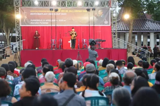 Paskah 2026 di Alun-alun Purworejo, Perkuat Iman dan Harmoni Umat Paskah 2026 di Alun-alun Purworejo, Perkuat Iman dan Harmoni Umat