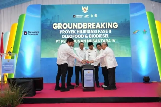 Hilirisasi Tahap II Dimulai, Industri Sawit Terintegrasi Disiapkan PTPN di Sei Mangkei Hilirisasi Tahap II Dimulai, Industri Sawit Terintegrasi Disiapkan PTPN di Sei Mangkei