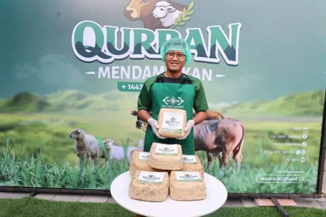NU Care-LAZISNU Distribusikan Kurban ke Daerah 3T, Terdampak Bencana, hingga Palestina NU Care-LAZISNU Distribusikan Kurban ke Daerah 3T, Terdampak Bencana, hingga Palestina