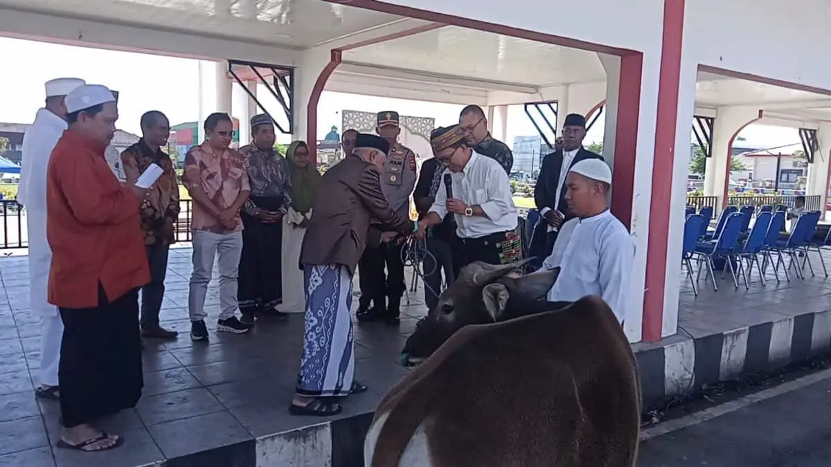 Shalat Berjemaah Idul Adha 1447 Di Natas Labar Ruteng Manggarai NTT Berlangsung Hikmad 