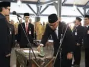 Wabup Dion Lantik 61 Pejabat dan Kepala Sekolah, Pemkab Purworejo Perkuat Kinerja Birokrasi