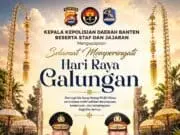 Hari Raya Galungan 2026, Kapolda Banten Doakan Kebahagiaan dan Kedamaian bagi Semua Hari Raya Galungan 2026, Kapolda Banten Doakan Kebahagiaan dan Kedamaian bagi Semua