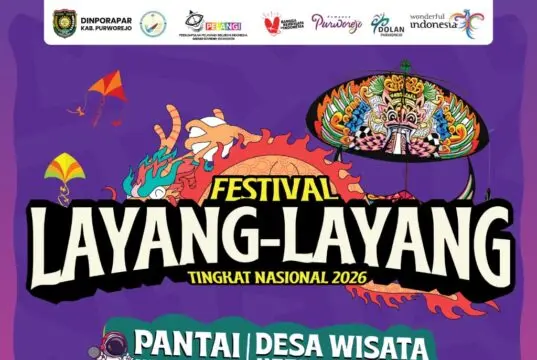Jangan Lewatkan! Festival Layang-Layang Nasional 2026 Siap Warnai Langit Pantai Ketawang Jangan Lewatkan! Festival Layang-Layang Nasional 2026 Siap Warnai Langit Pantai Ketawang