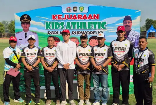PGRI dan PASI Purworejo Gelar Kejuaraan Kids Athletics, 662 Atlet Muda Berburu Prestasi