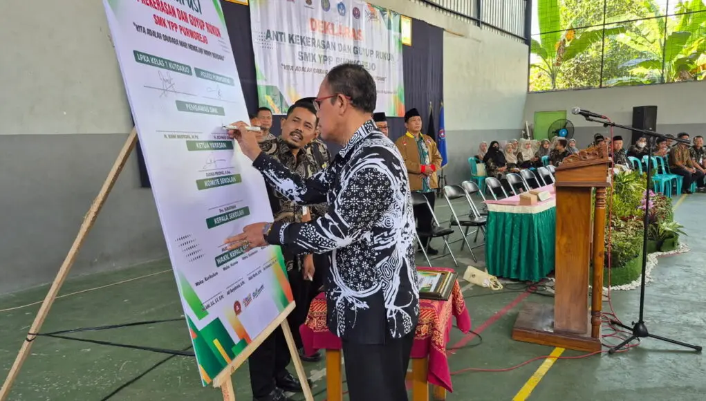 SMK YPP Deklarasikan Anti Kekerasan dan Guyup Rukun