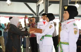 30 Paskibraka Purworejo Resmi Dikukuhkan, Siap Bertugas pada HUT ke-81 RI