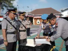 Kapolres Purworejo Pimpin Sertijab 10 Pejabat, Sejumlah Kapolsek Bergeser