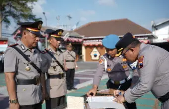 Kapolres Purworejo Pimpin Sertijab 10 Pejabat, Sejumlah Kapolsek Bergeser