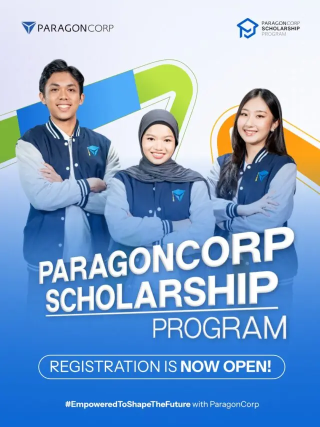 ParagonCorp Buka Scholarship Program 2026, Hadirkan Dua Jalur Beasiswa ParagonCorp Buka Scholarship Program 2026, Hadirkan Dua Jalur Beasiswa