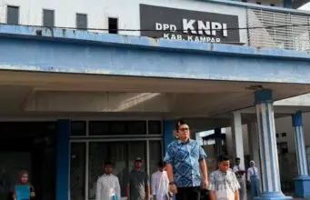 DPD KNPI Kampar Gelar Upacara HUT RI ke-81, Aliet: Pemuda Adalah Agent of Change