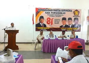 Gerindra Purworejo Perkuat Mesin Partai, Target 12 Kursi DPRD dan Menangkan Prabowo Dua Periode Gerindra Purworejo Perkuat Mesin Partai, Target 12 Kursi DPRD dan Menangkan Prabowo Dua Periode