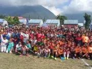 Buka Turnamen Bandara Frans Sales Lega Cup, Bupati Hery Nabit Dukung Jadi Event Tahunan