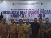 Kolaborasi Pemkab Manggarai Dengan Ditjen Imigrasi, Lima Desa Binaan Imigrasi Terima Kendaraan Operasional