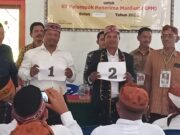 Dua Cakades Lajang Barat Telah Ditetapkan Dan Resmi Kantongi Nomor Urut, Panitia Tegaskan Netralitas