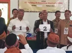 Dua Cakades Lajang Barat Telah Ditetapkan Dan Resmi Kantongi Nomor Urut, Panitia Tegaskan Netralitas
