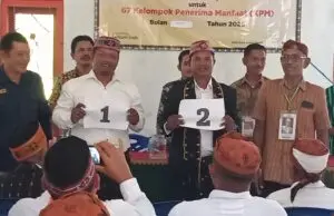 Dua Cakades Lajang Barat Telah Ditetapkan Dan Resmi Kantongi Nomor Urut, Panitia Tegaskan Netralitas