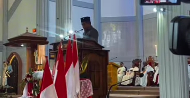 Misa Kenegaraan HUT RI Ke-81, Bupati Manggarai Minta Masyarakat Bersatu Untuk Kepentingan Bersama