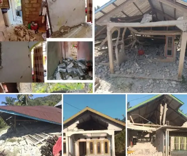 Sebaran Korban Gempa Di Kecamatan Pacar Kabupaten Manggarai Barat