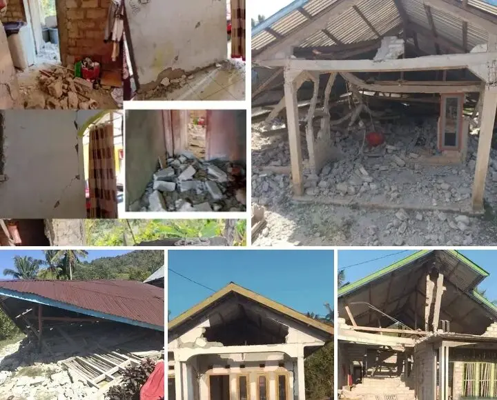 Sebaran Korban Gempa Di Kecamatan Pacar Kabupaten Manggarai Barat