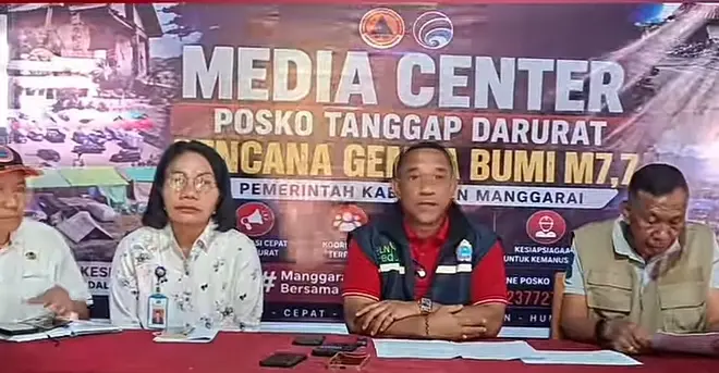 Pemkab Manggarai Ungkap Perkembangan Penanganan Terhadap Warga Terdampak Gempa