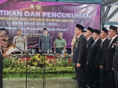 Kepengurusan Baru Polosoro Purworejo Resmi Dikukuhkan, Andhi Prasetyawan Tekankan Sinergi dari Desa