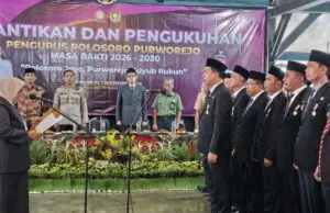 Kepengurusan Baru Polosoro Purworejo Resmi Dikukuhkan, Andhi Prasetyawan Tekankan Sinergi dari Desa