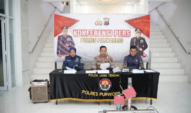 Pers rilis Polres purworejo