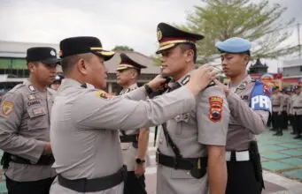 Kompol Amin Supangat Resmi Jadi Wakapolres Purworejo, Sejumlah Personel Berprestasi Diganjar Penghargaan