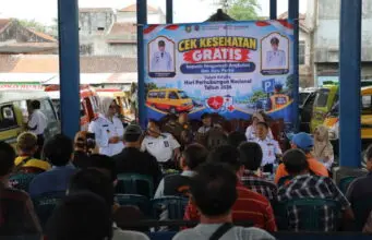 Jelang Harhubnas 2026, 110 Pengemudi Angkutan dan Juru Parkir di Purworejo Ikuti Cek Kesehatan Gratis