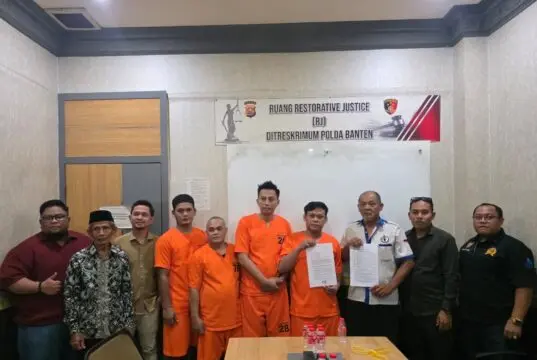 Polda Banten Tegaskan Perkara Aktivis Uun Berakhir Damai melalui Restorative Justice