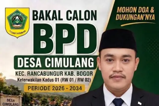 Abdul Rohman Maju Calon BPD Desa Cimulang, Usung Semangat Transparansi dan Aspirasi Warga Abdul Rohman Maju Calon BPD Desa Cimulang, Usung Semangat Transparansi dan Aspirasi Warga